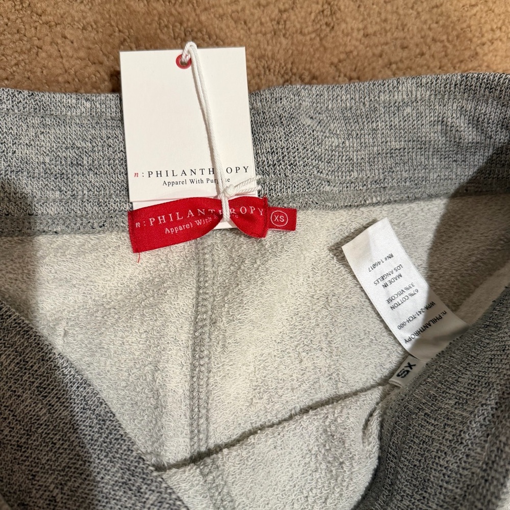 N:PHILANTHROPY | NWT Distressed Sweatpants, XS - Picture 6 of 7